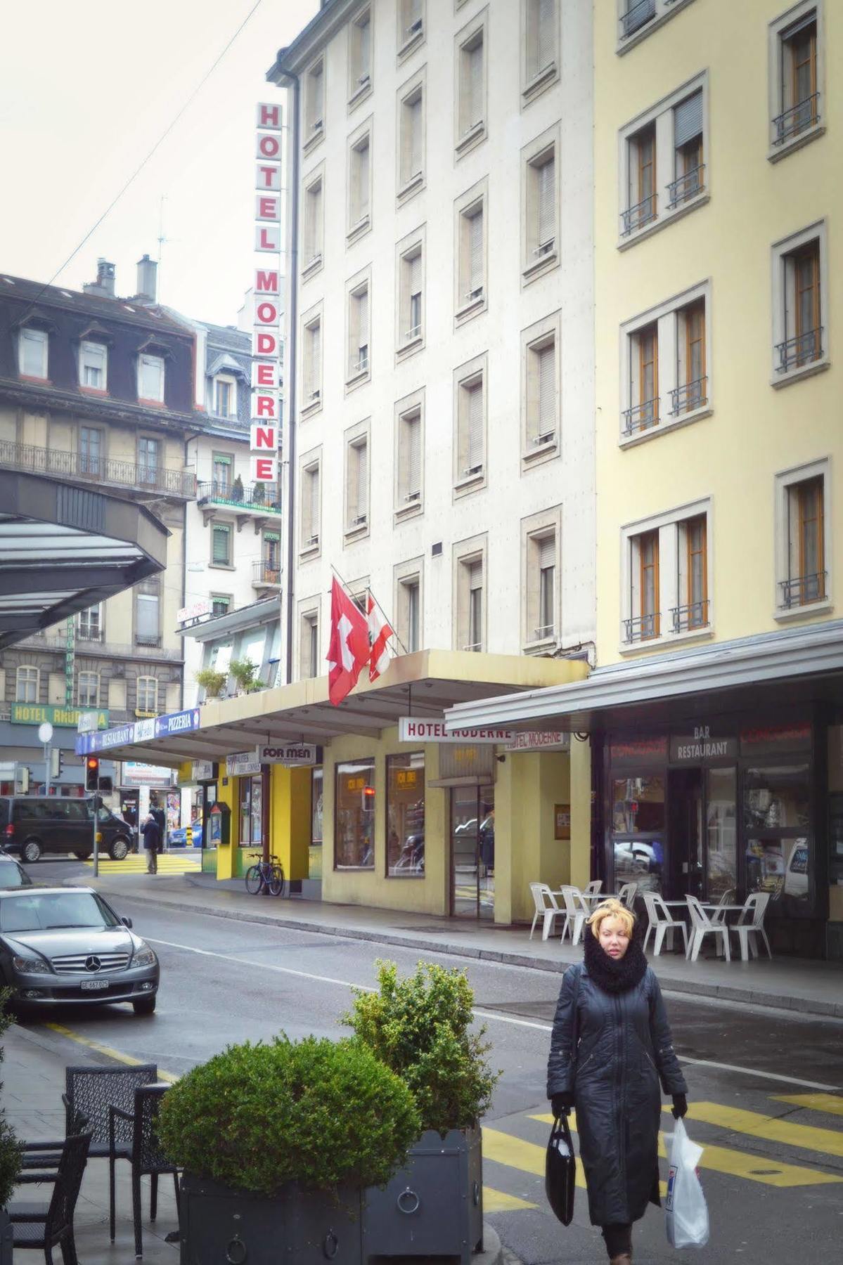 Hotel Moderne Genewa Zewnętrze zdjęcie
